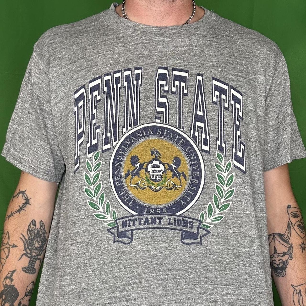 Vintage Men's T-Shirt - Grey - XL