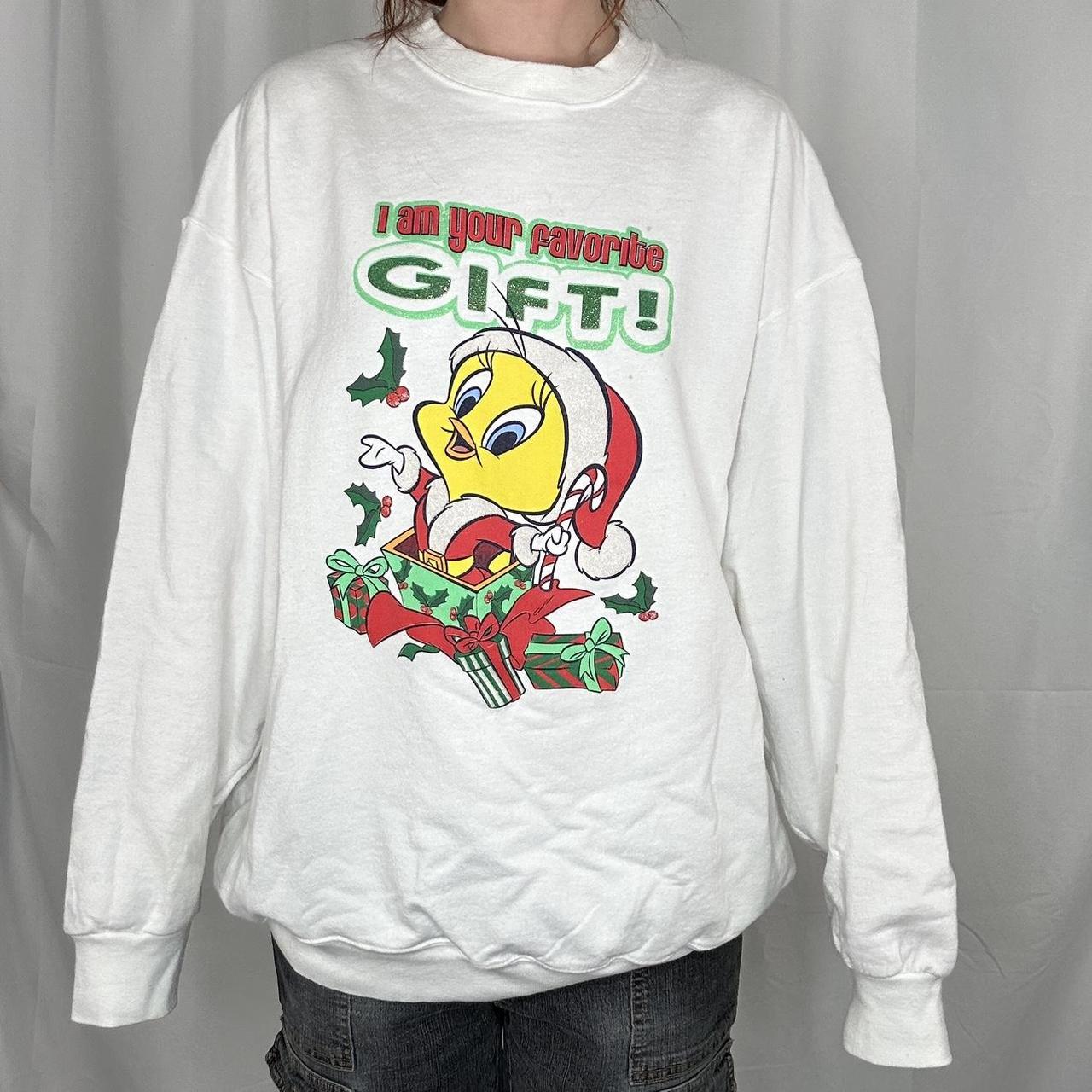 Vintage 90s 2024 Tweety crewneck sweatshirt size XL.