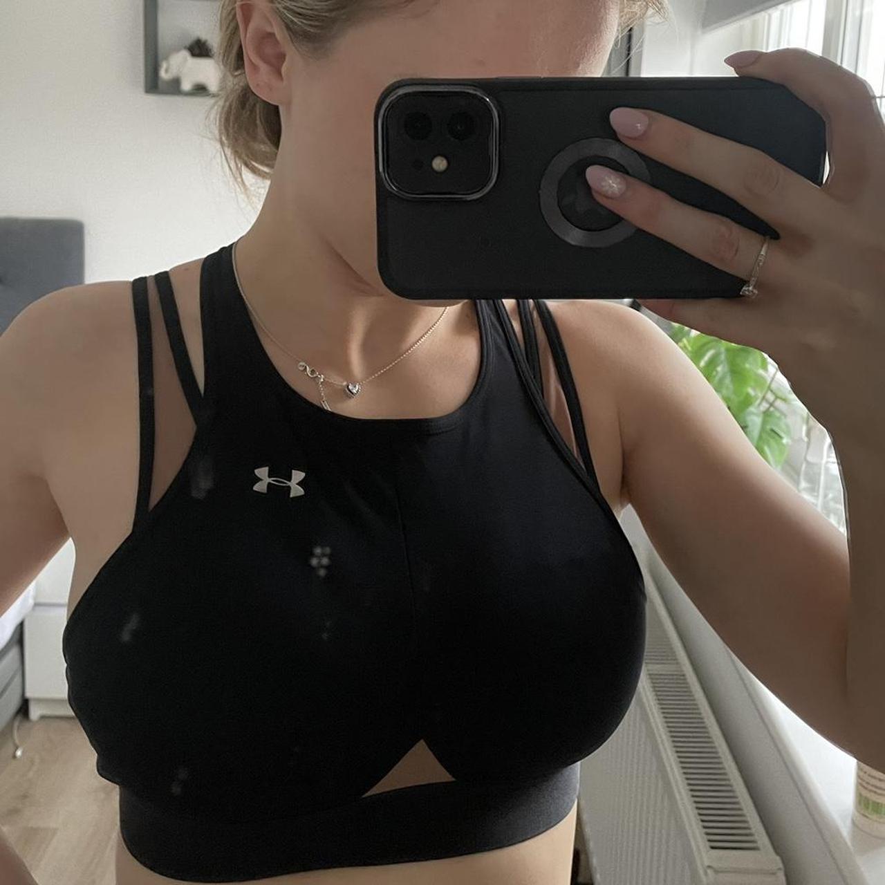 COTTON ON BODY grey and black sports bras 🥊🥊🥊 both - Depop