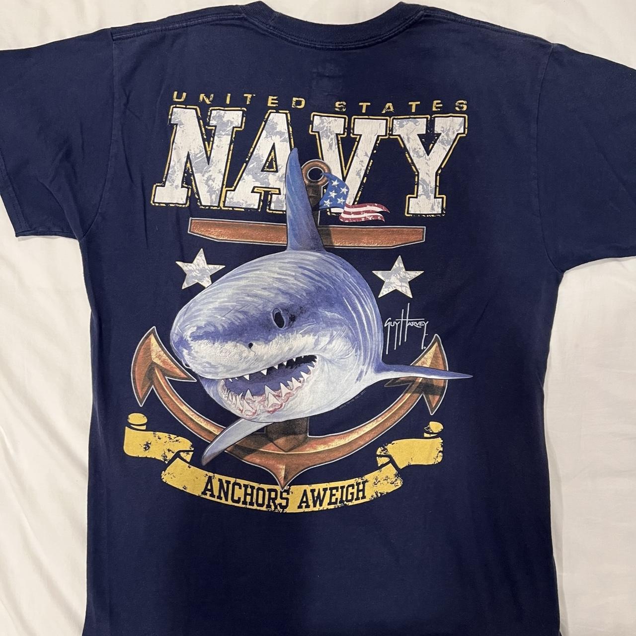 Guy Harvey Navy Seals Shark 🇺🇸🦈⚓️ Condition 9/10... Depop