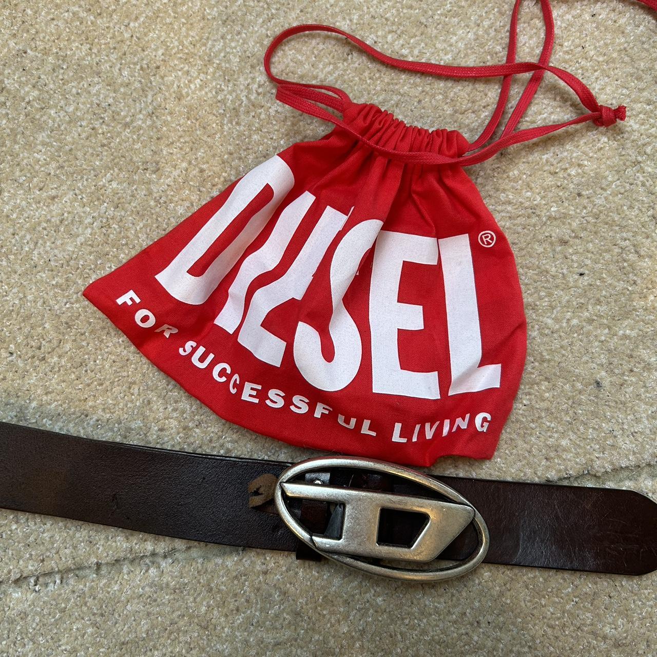 diesel men's b washy belt