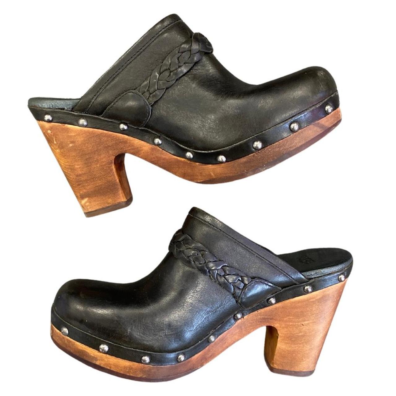 ugg classic leather clogs