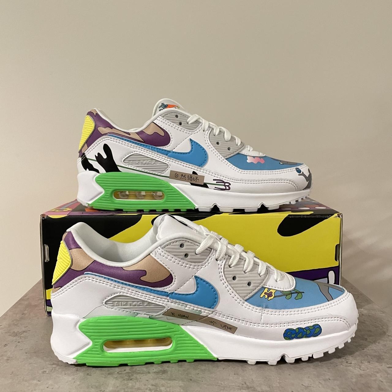 Nike Air Max 90 Flyleather Ruohan Wang - Brand New -... - Depop