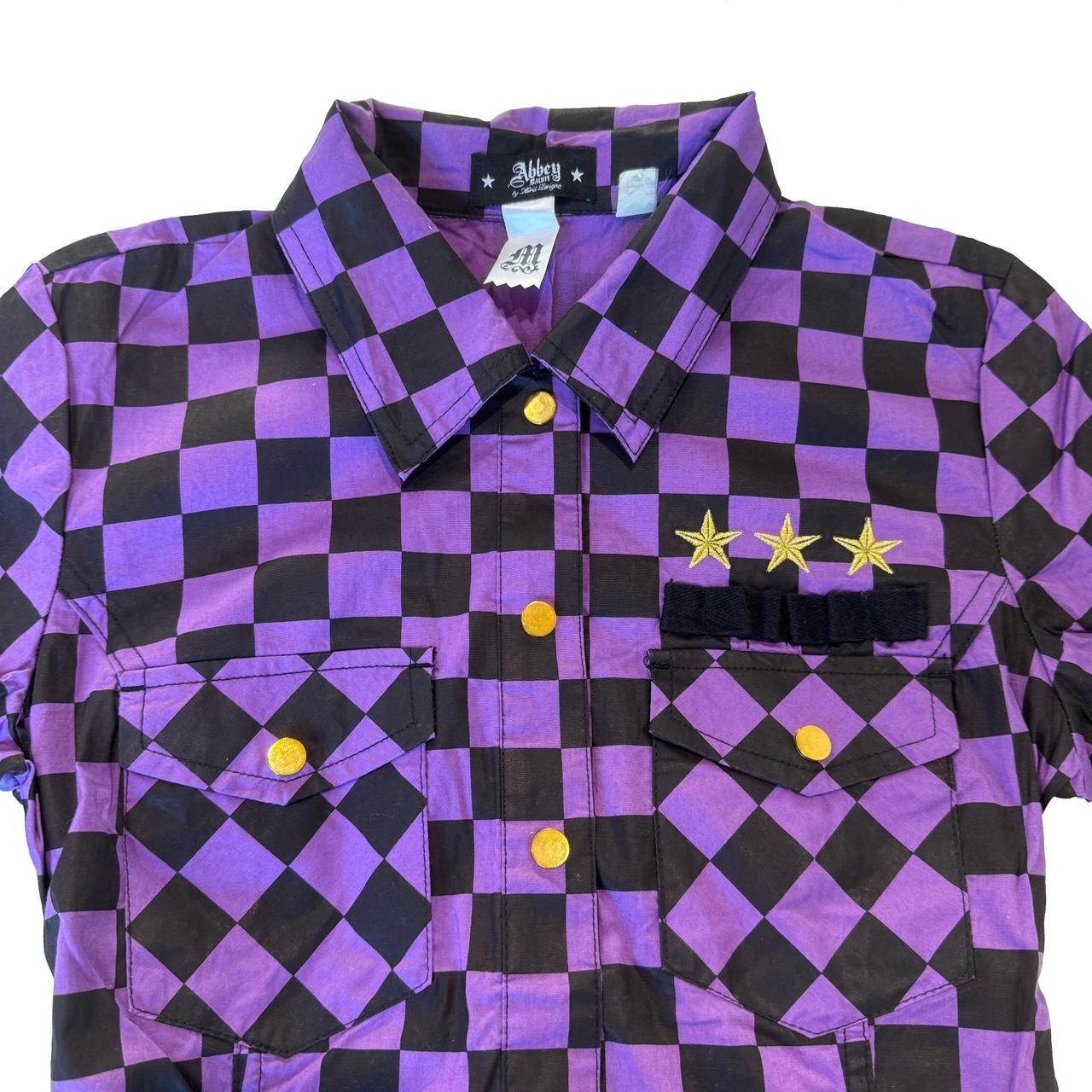 2000s Abbey Dawn by Avril Lavigne purple and black | Depop