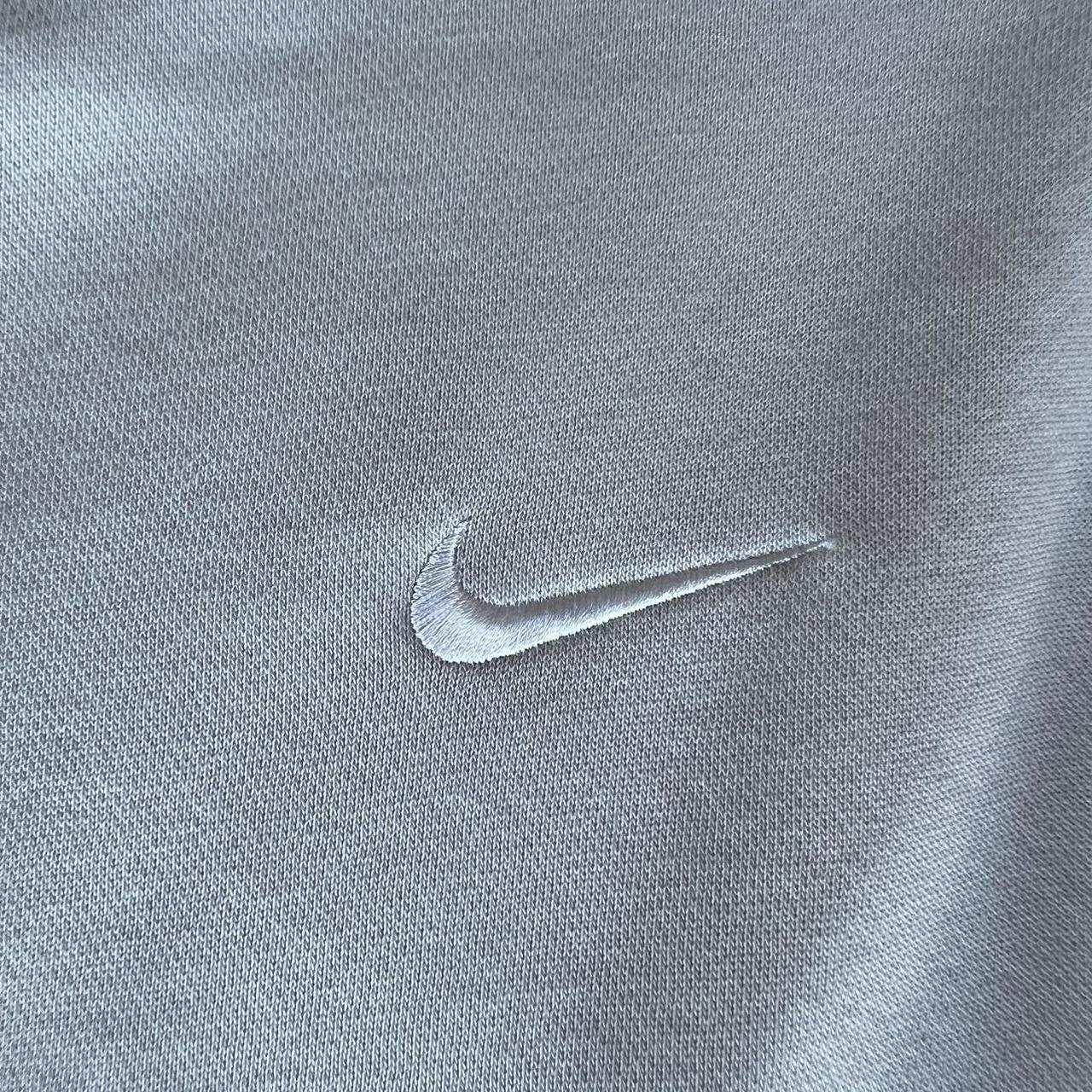 Standard Fit light beige Nike crewneck Product... - Depop