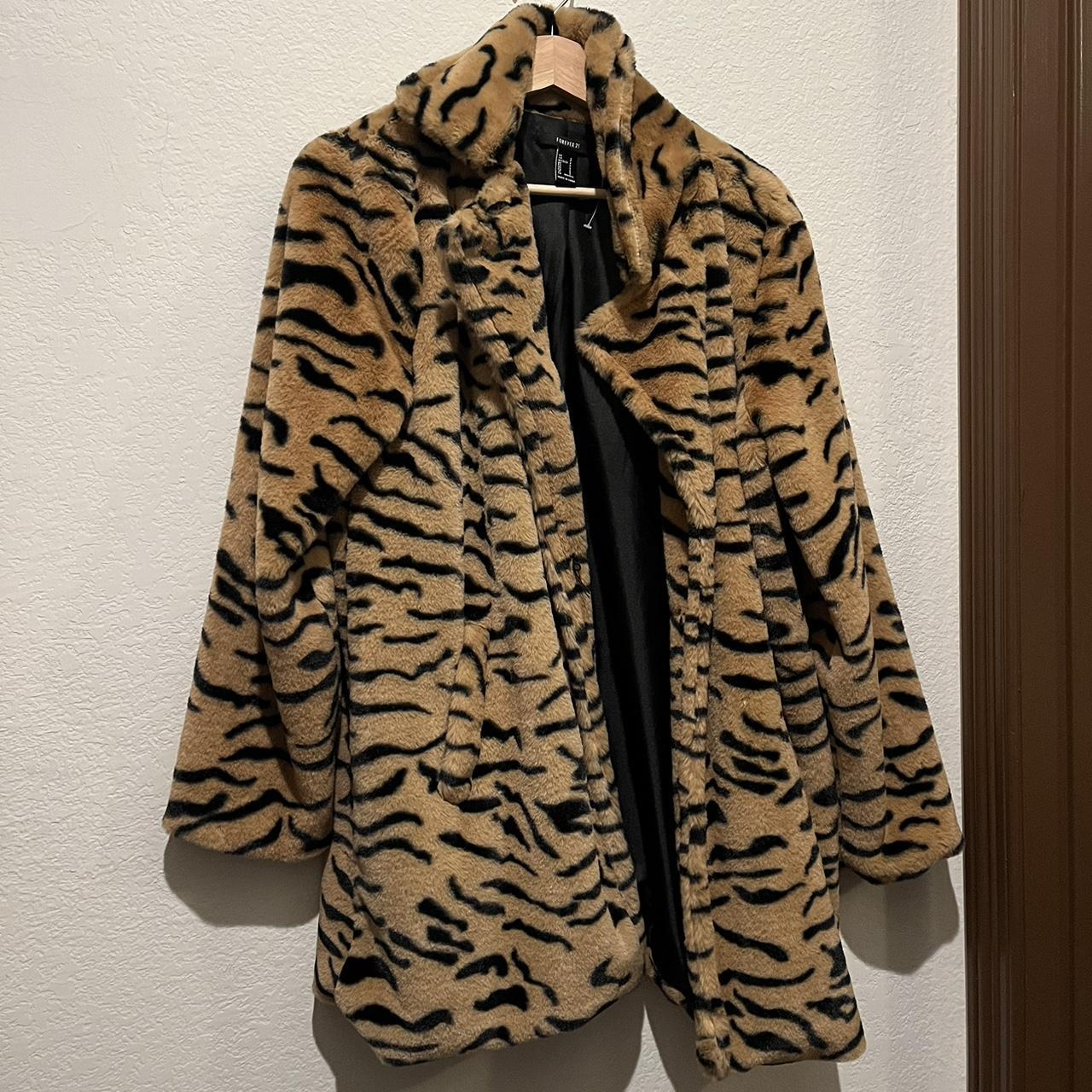 Cheetah coat hotsell forever 21