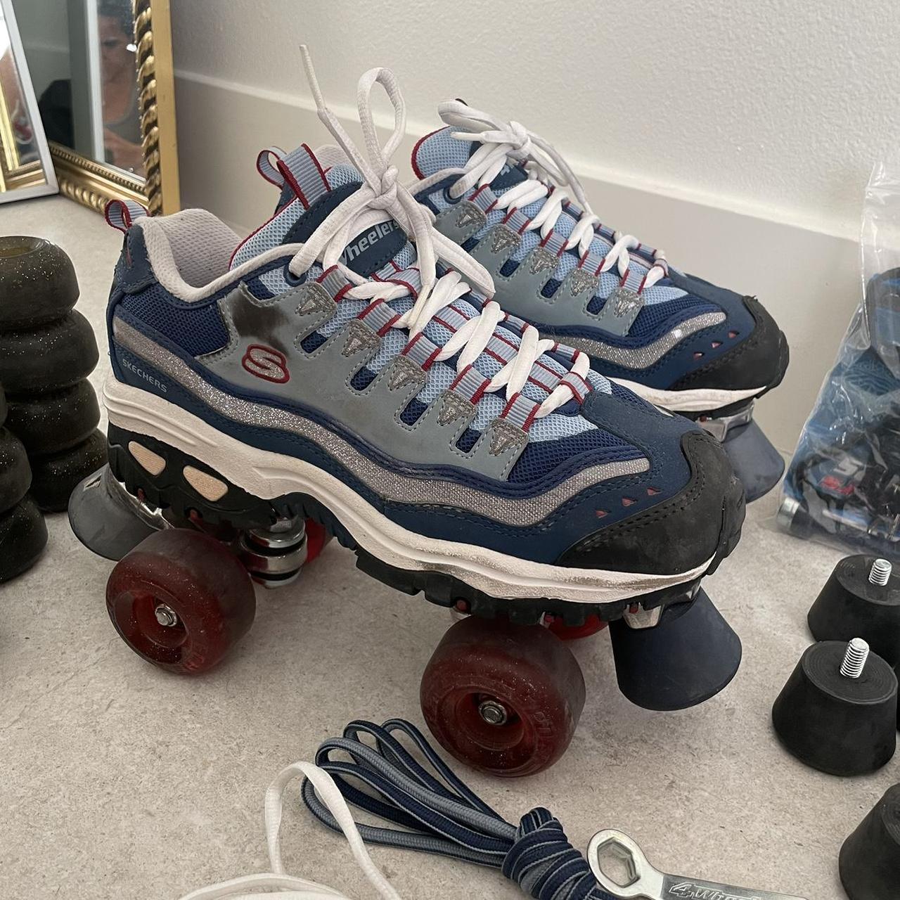 4 Wheelers by Skechers Britney Spears endorsed. Depop