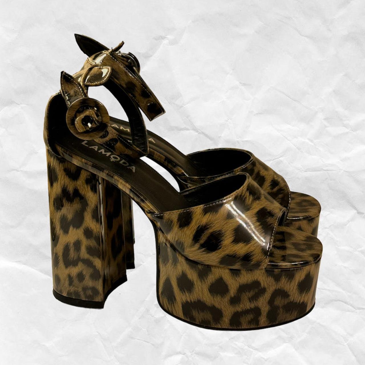 platform cheetah shoes