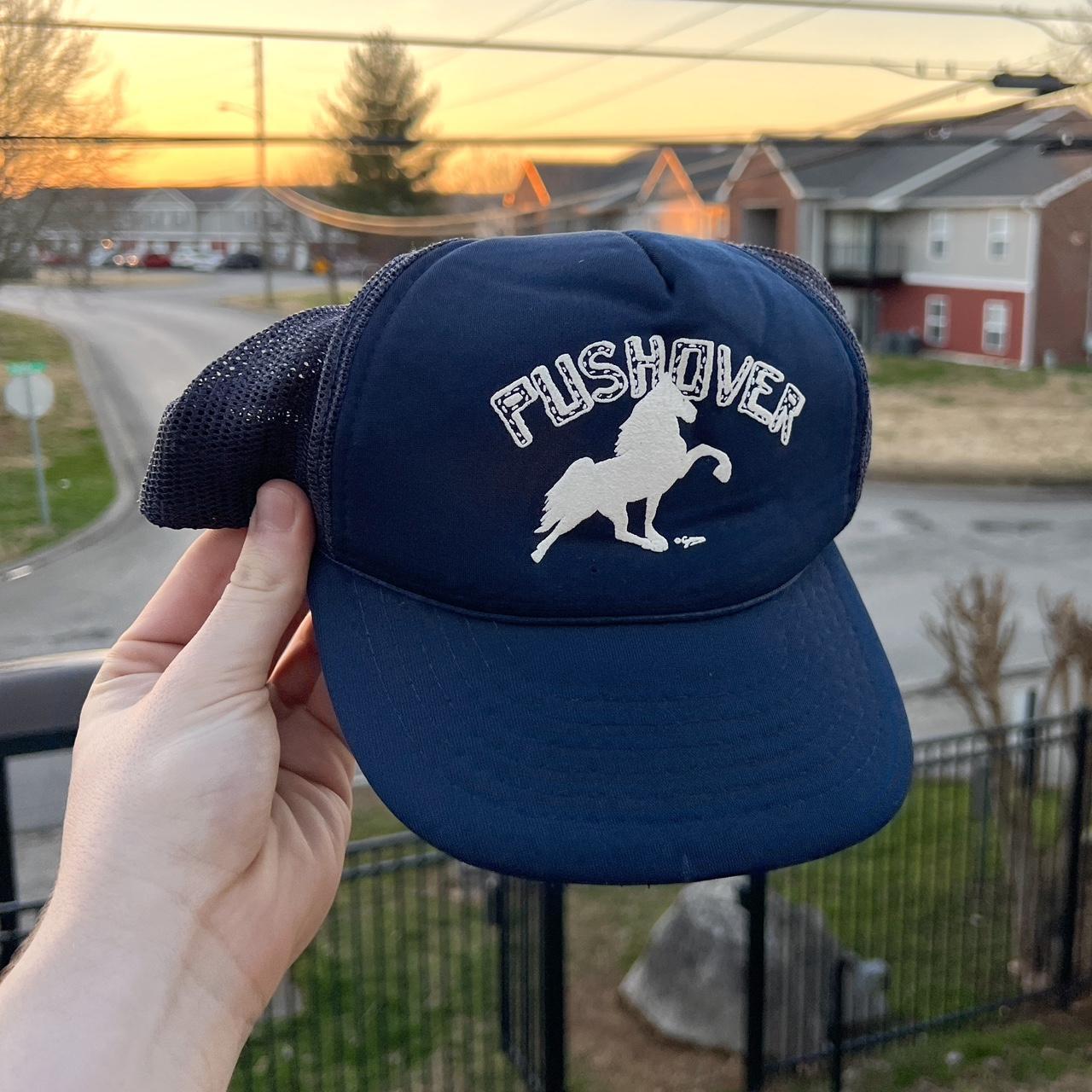 Vintage Men's Hat - Navy