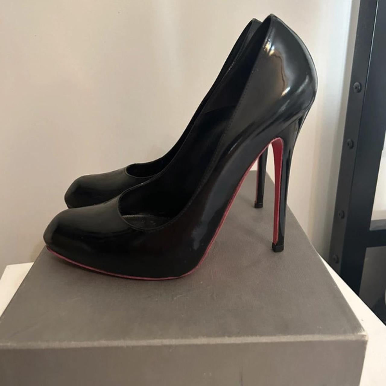 alexander mcqueen black heels