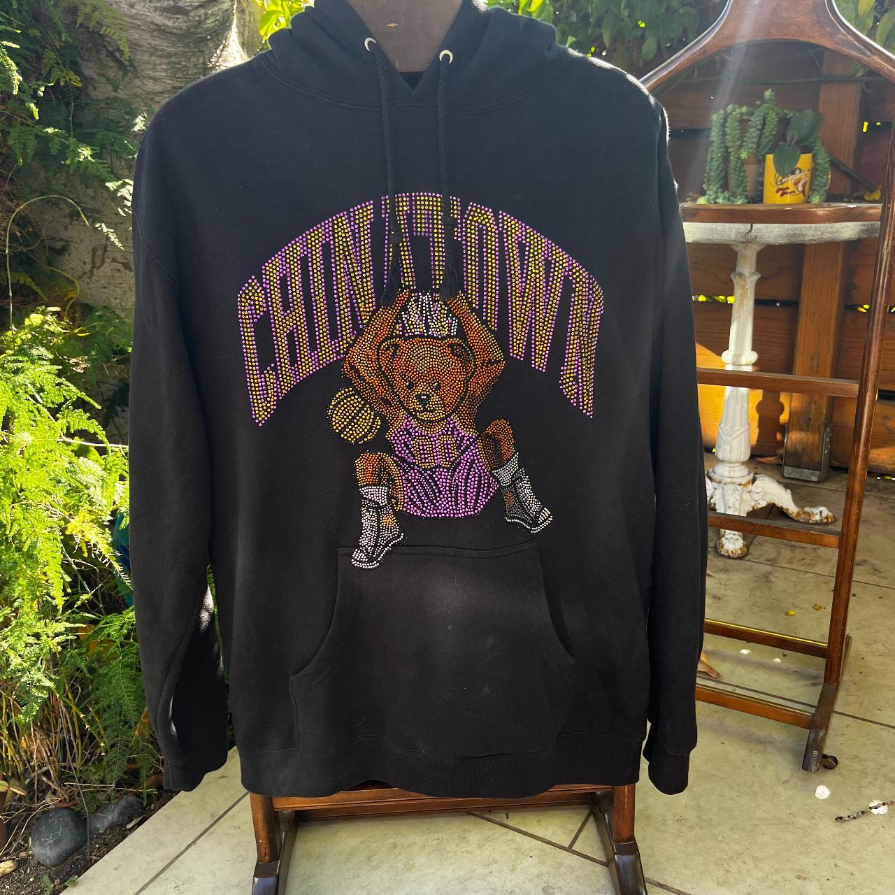 Chinatown rhinestone hoodie new arrivals