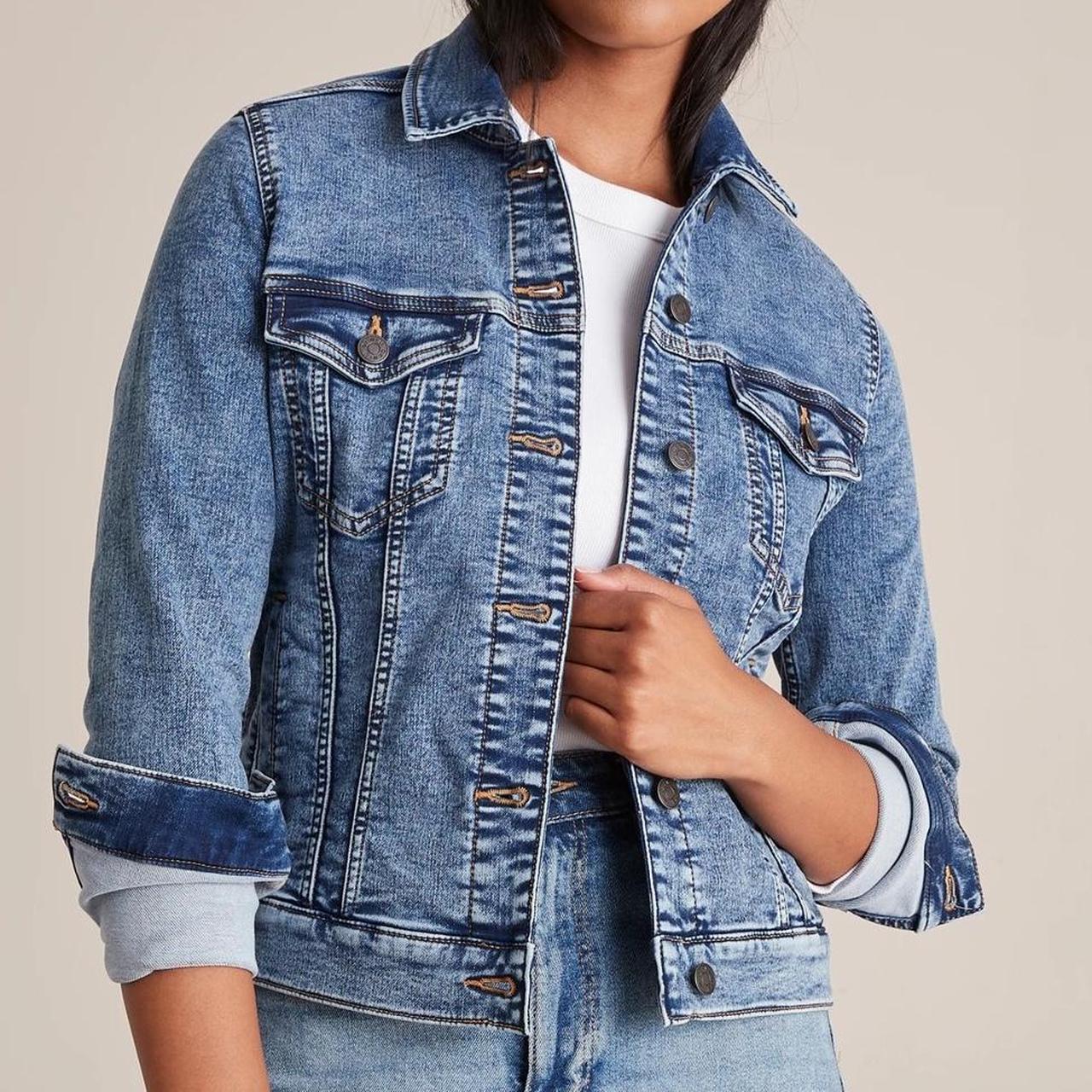 Oversized denim jacket target online