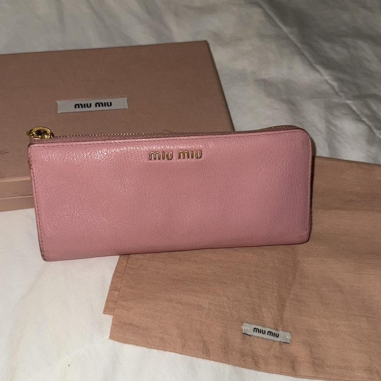 Miu Miu Women's Wallets - Pink – Miu Miu Wallet c… - image 2