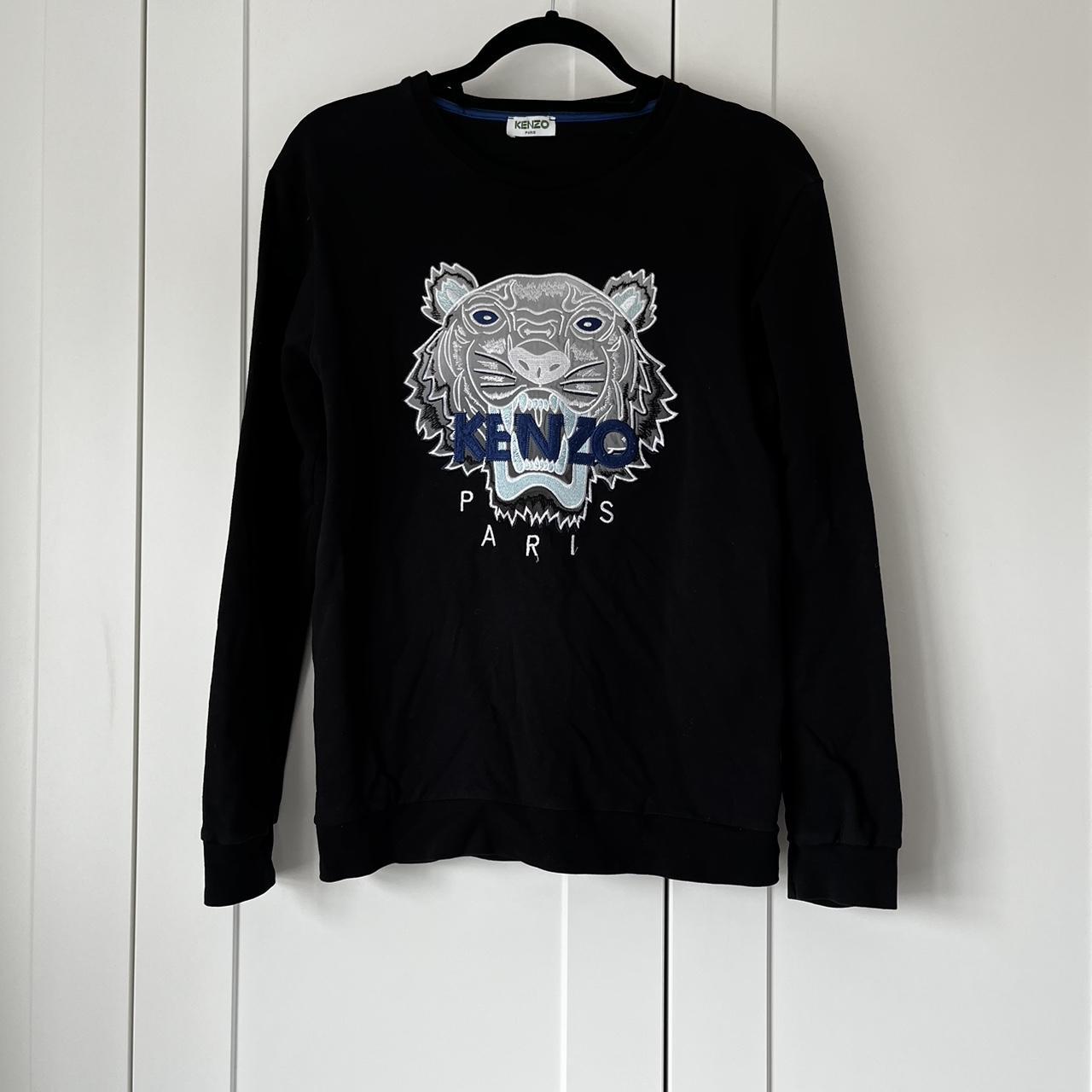 Kenzo Paris Cotton Tiger Jumper Size S In very good