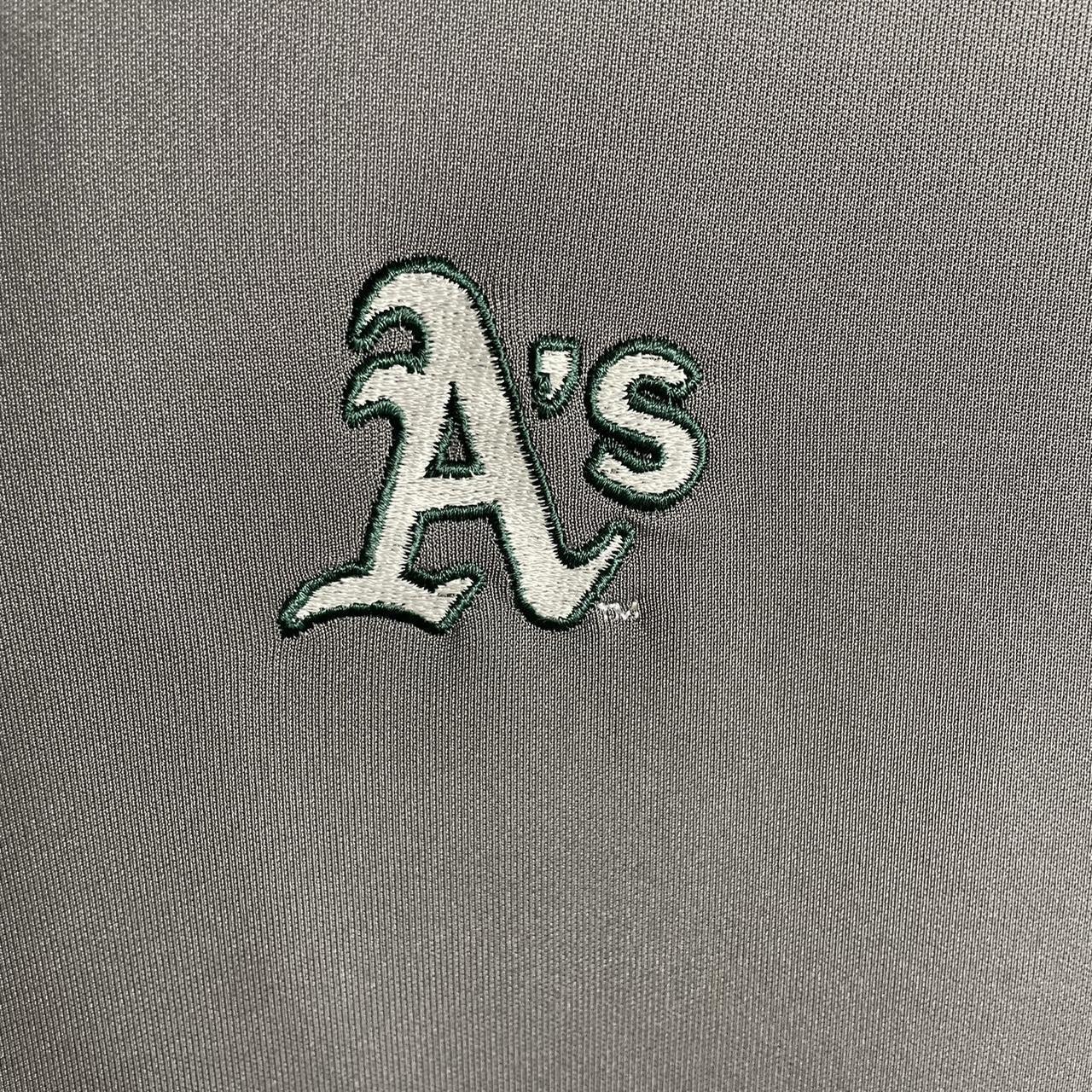 Under Armour Oakland Athletics A's Gray Polo Golf - Depop