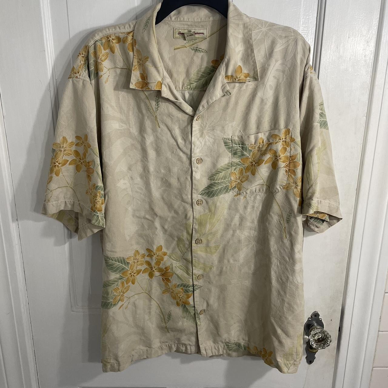 Tommy Bahama Men's Shirt - Cream - XL