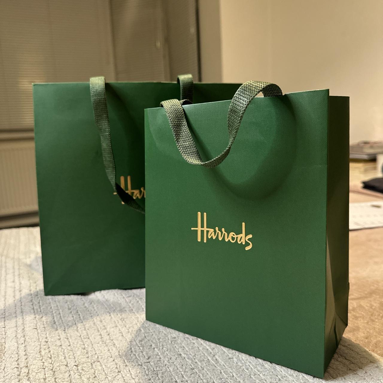 Harrods paper store bag