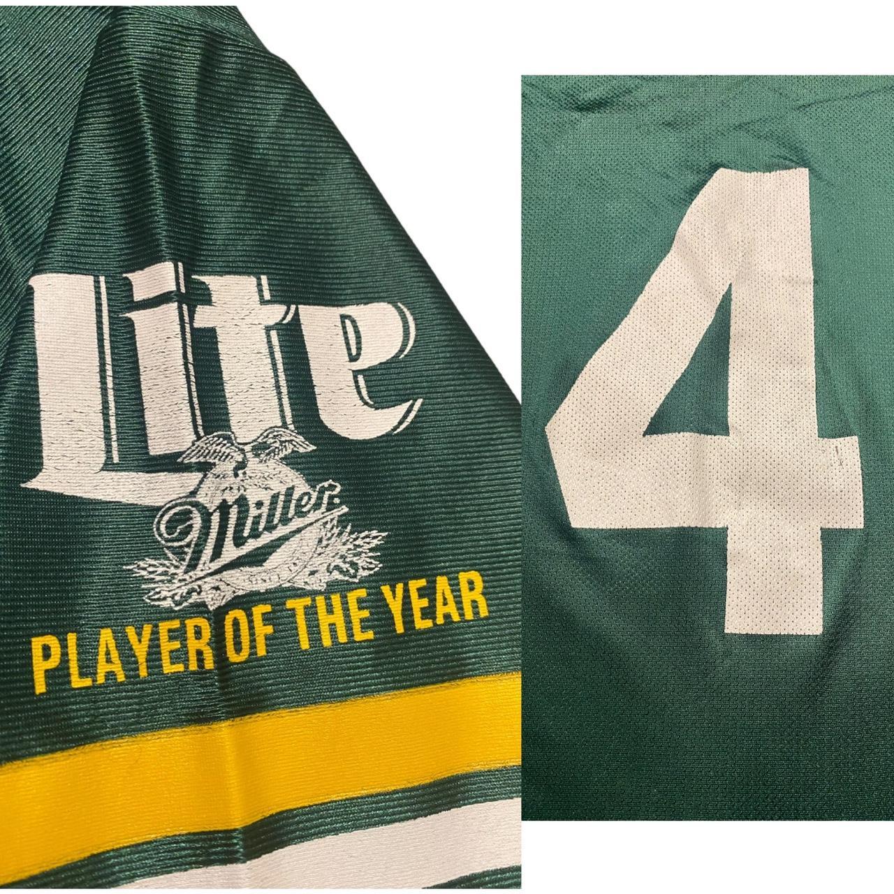 Vintage Brett Farve Green Bay Packers NFL Jersey... Depop