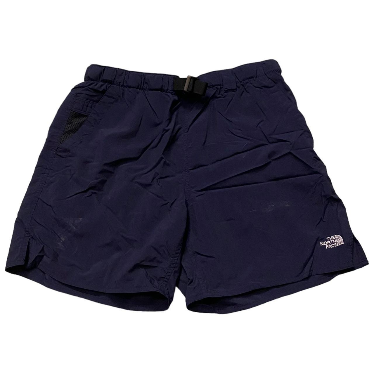The North Face Men's Navy and White Shorts