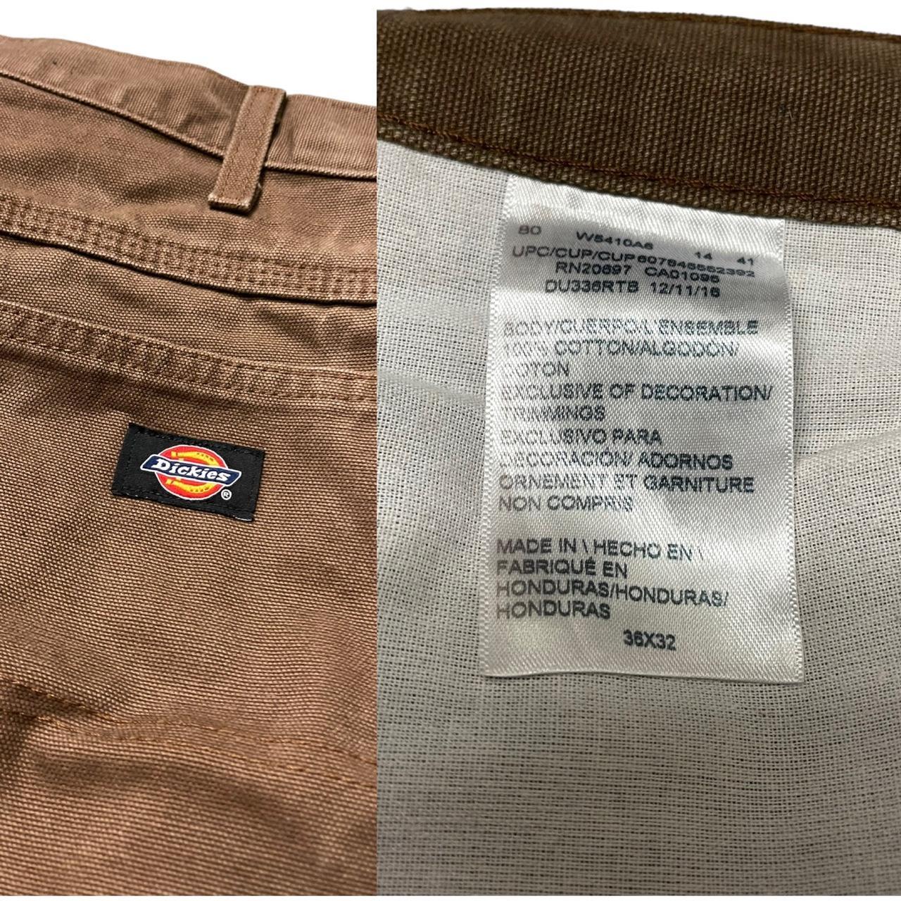 Vintage Brown Dickies Carpenter Work Pants Size Depop