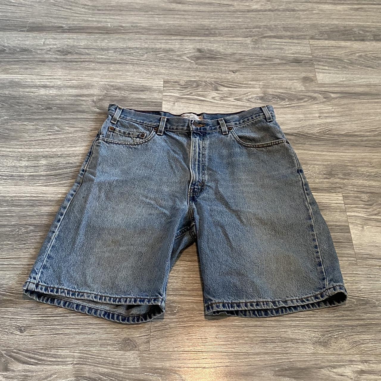 Levi's Men's Blue Shorts | Depop