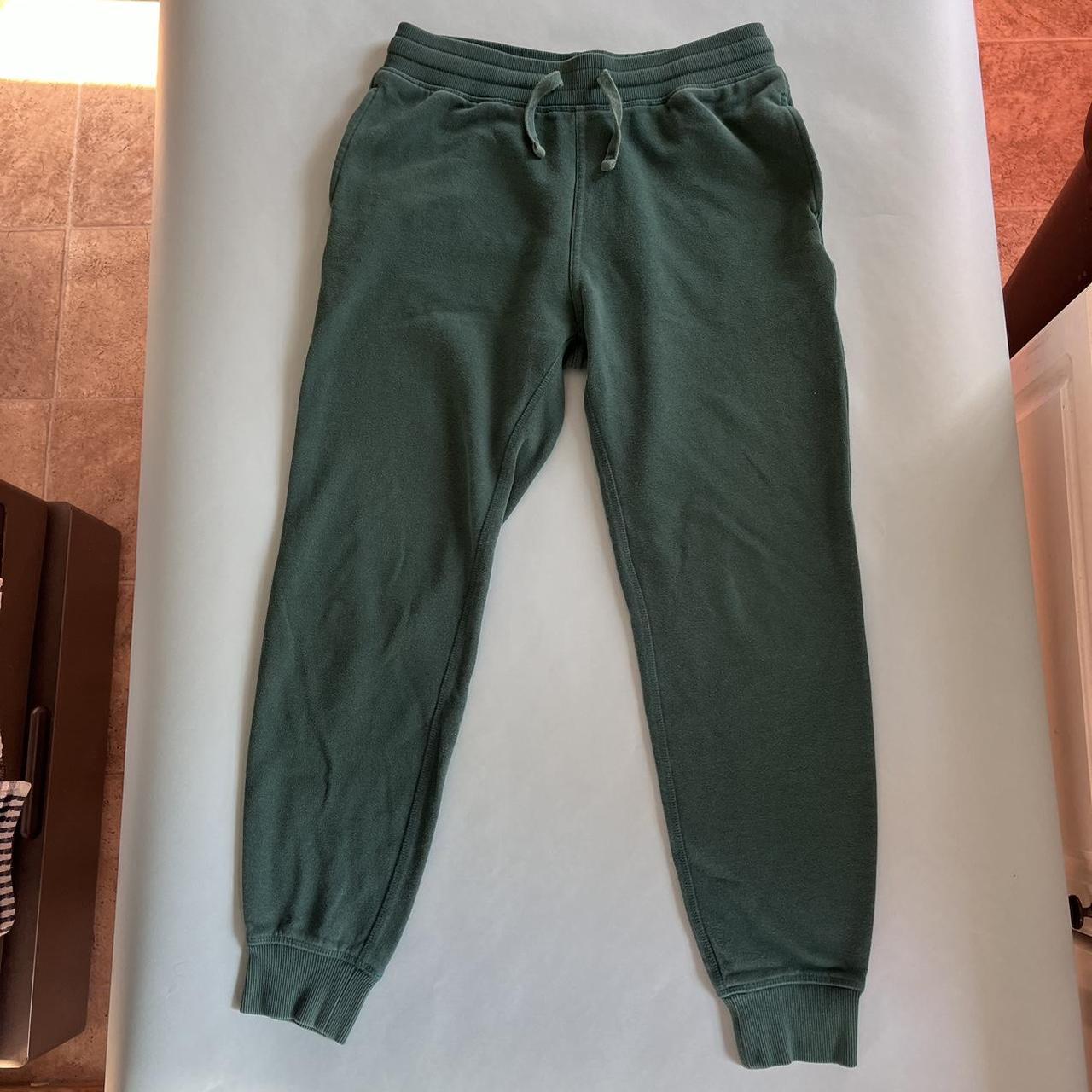 Richer Poorer Recycled Fleece Sweatpants in green... - Depop