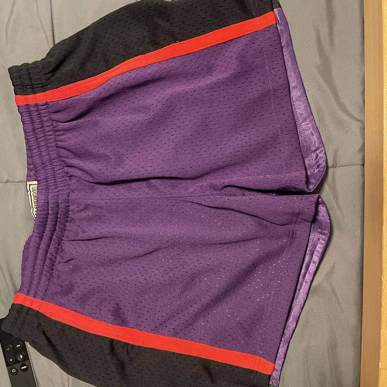 mitchell and ness flame shorts