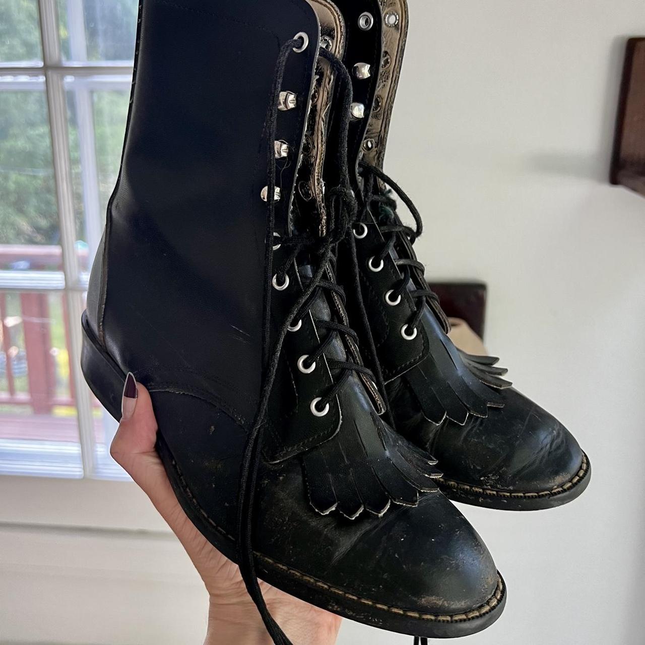 Laredo boots 2024 lace up