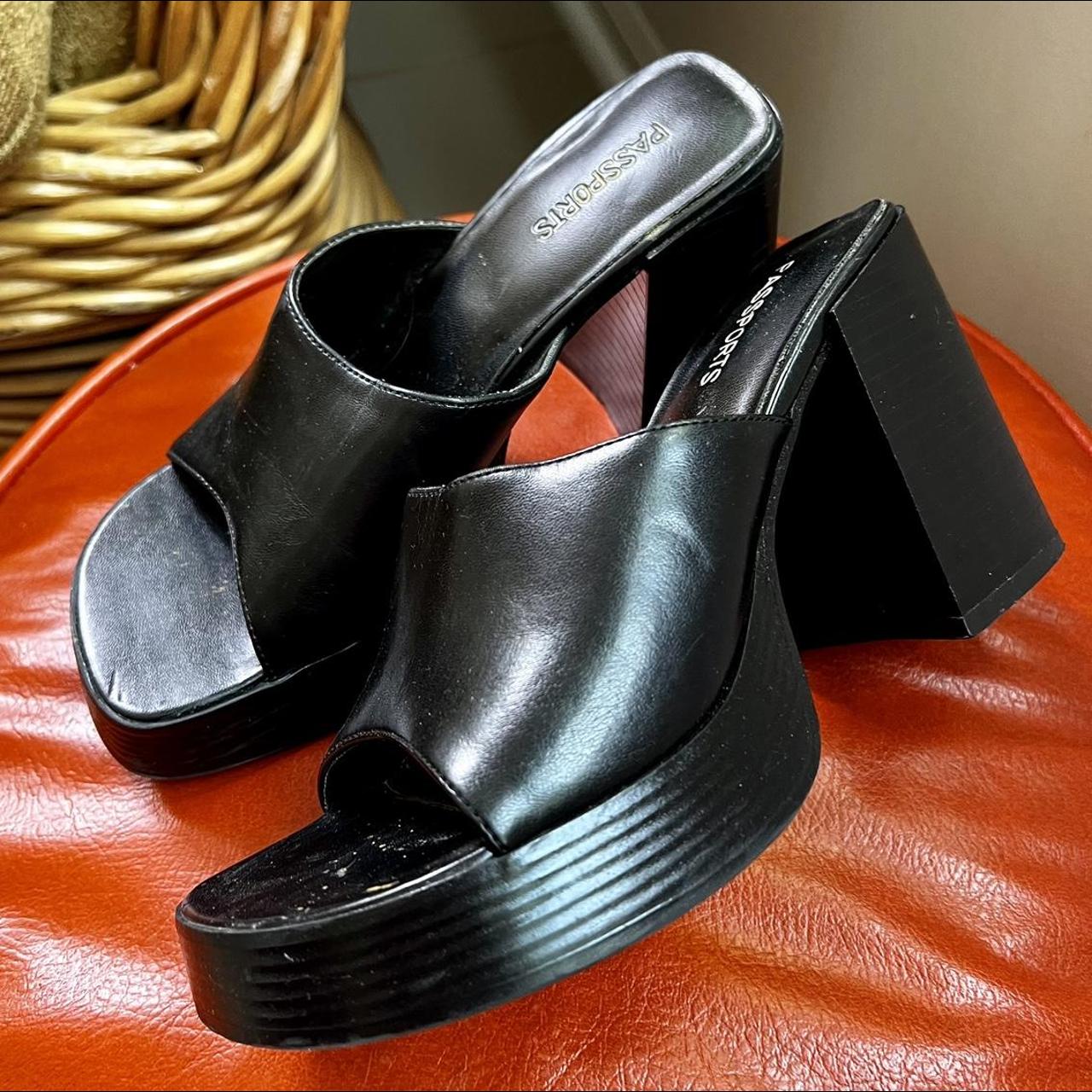 90s chunky shop platform heels