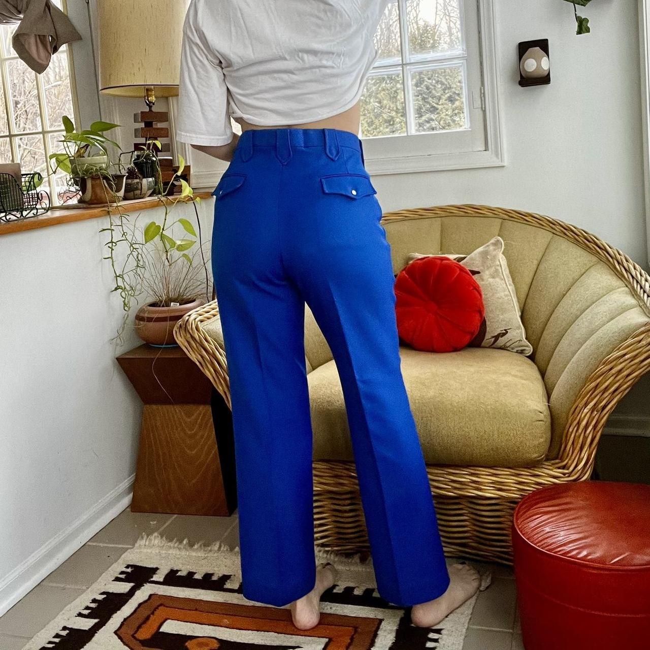 Royal Blue The Most Popular High Waisted Dress Pants