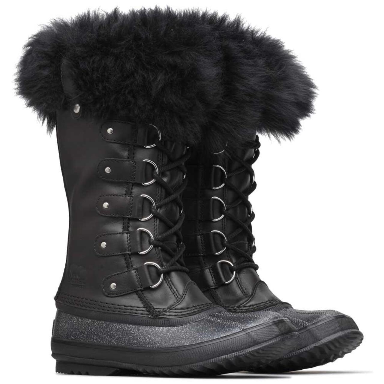 Sorel joan sale boots black