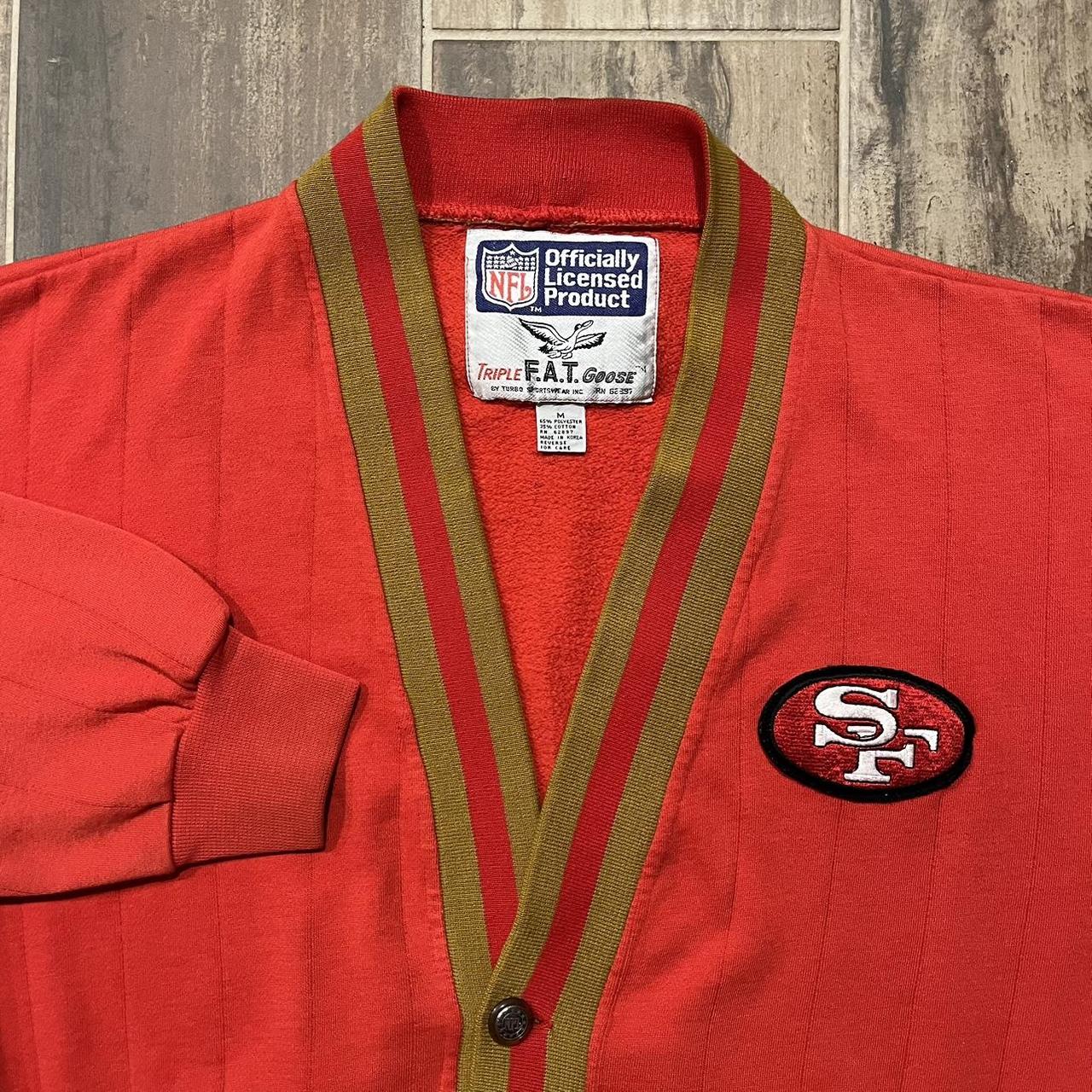 Official NFL San Francisco 49ers Red Jersey Youth - Depop