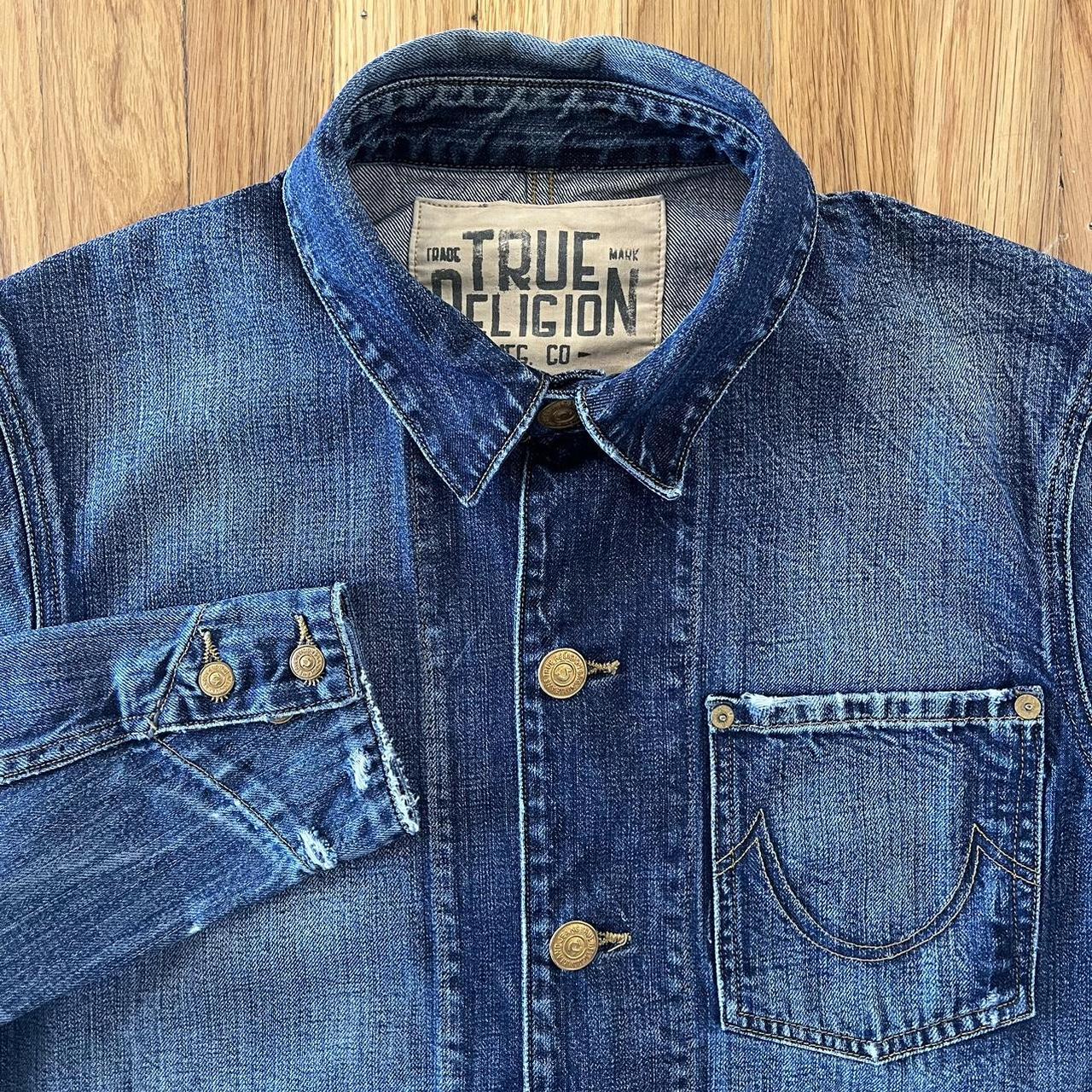 True religion best sale jean shirt