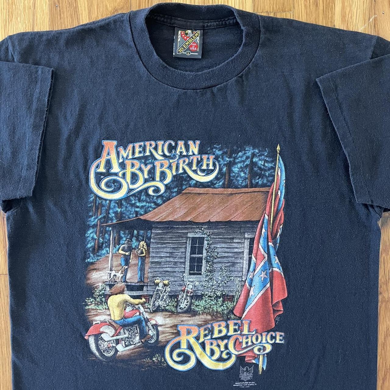 Vintage Made In USA 1993 Single-Stitch American By...