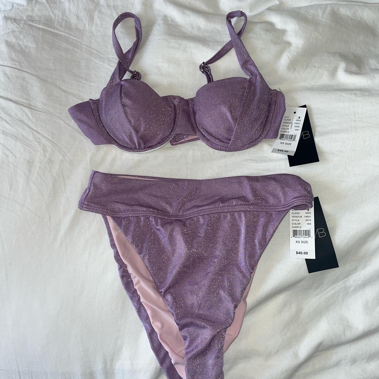 Women S Purple Bikinis And Tankini Sets Depop