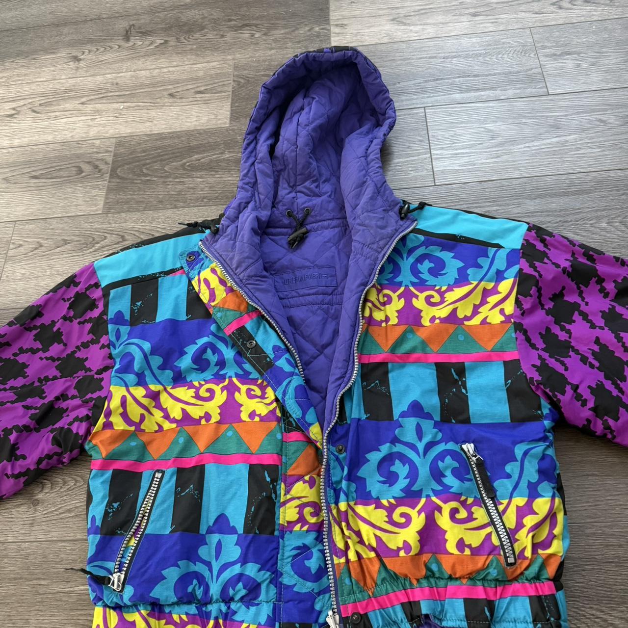 Obermeyer Women's Puffer Jacket - Multi/Purple - … - image 2