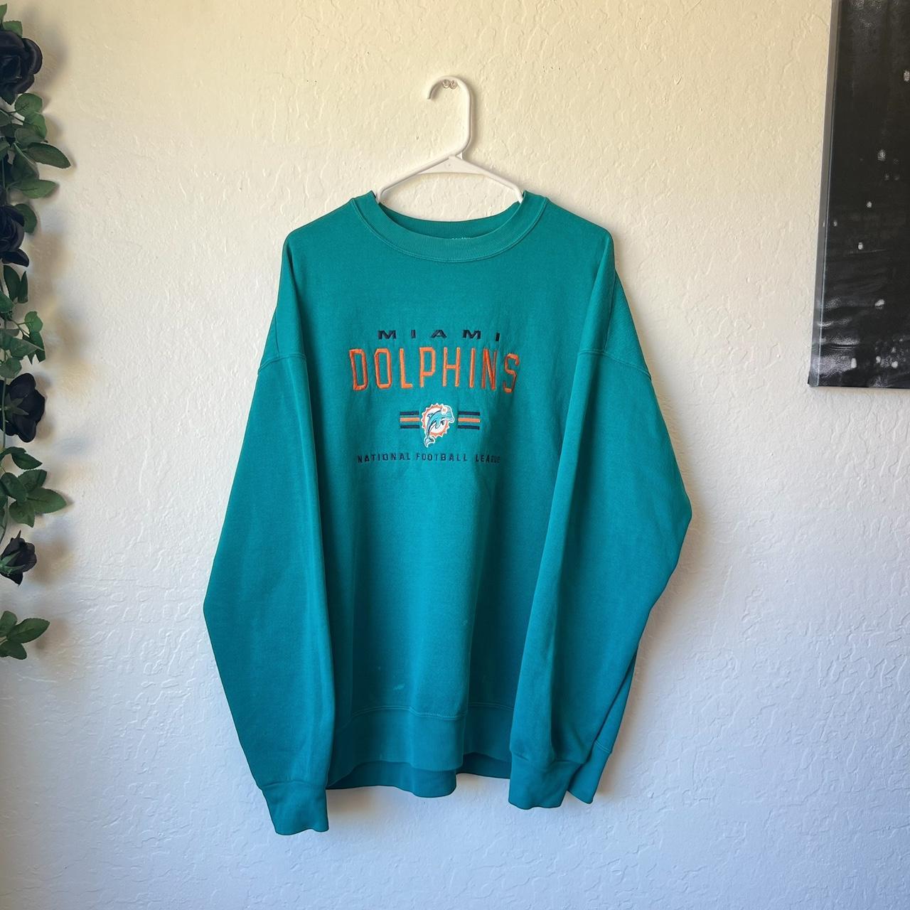 Vintage 90s Lee Sports on sale Miami Dolphins Crewneck