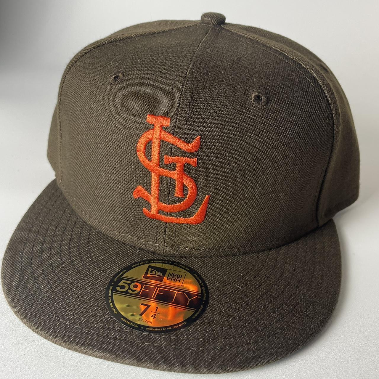 St. Louis browns retro new era fitted cap size 7 - Depop