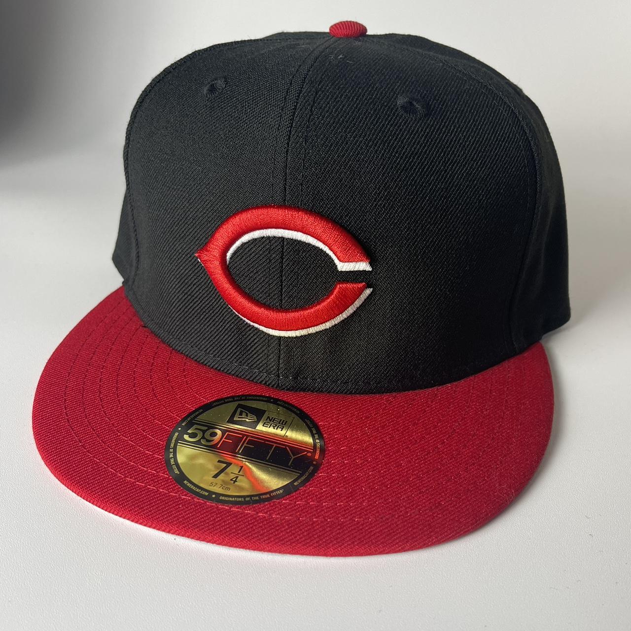 Cincinnati Reds New Era Red/Black Road Authentic Collection On