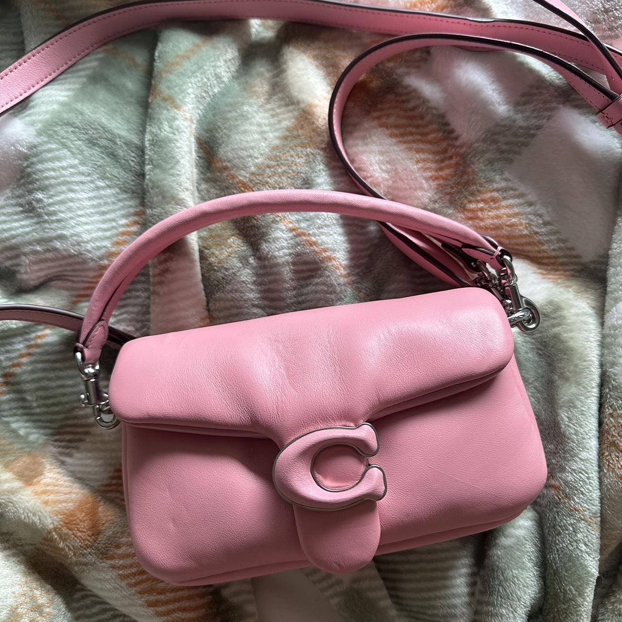 COACH Pillow Tabby Shoulder Bag 18 in Pink