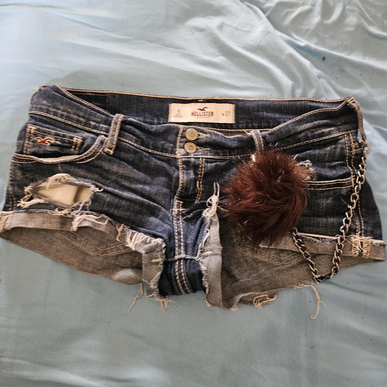 Hollister Women's Shorts Blue/Navy 27