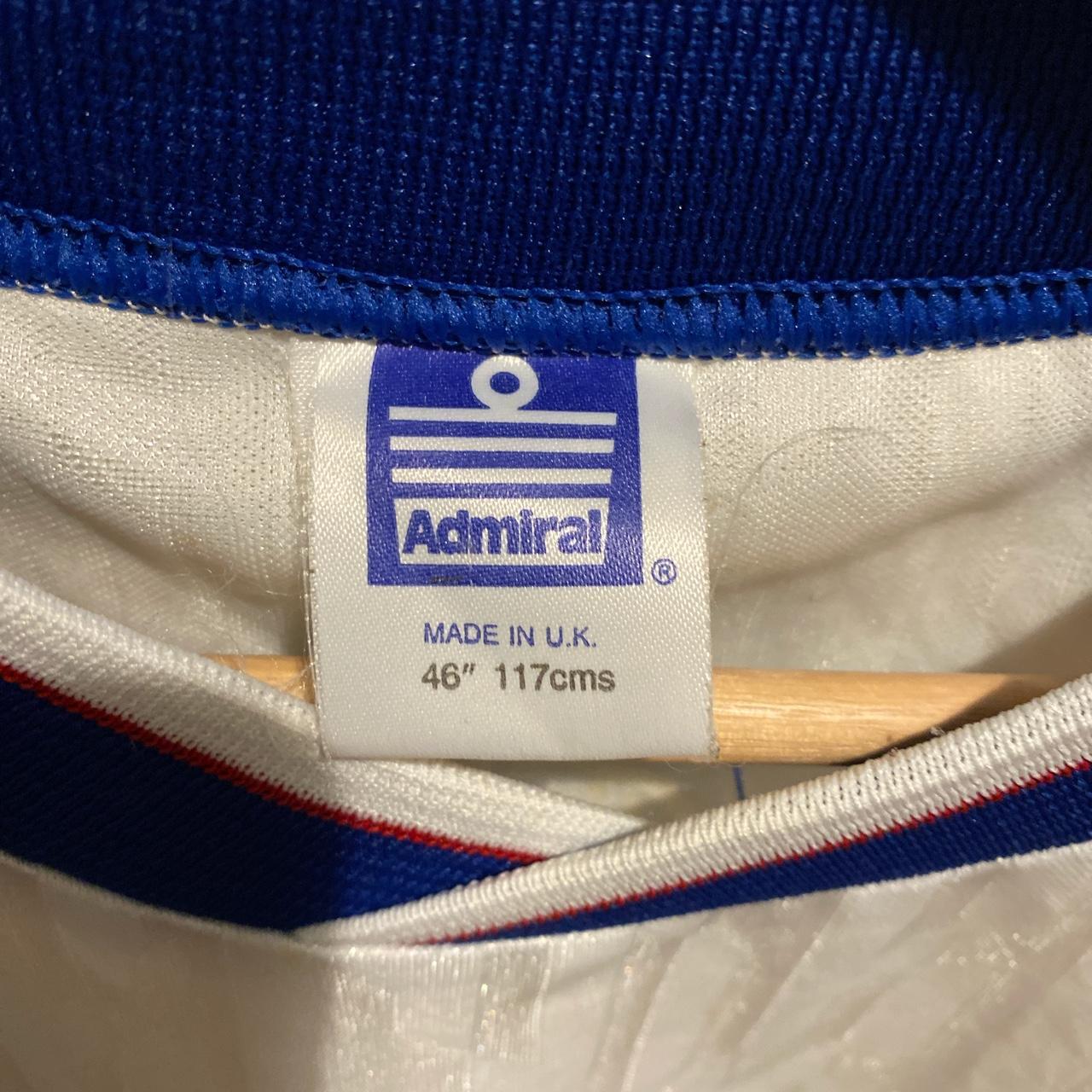 Vintage Admiral Glasgow Rangers 90-92 original... - Depop