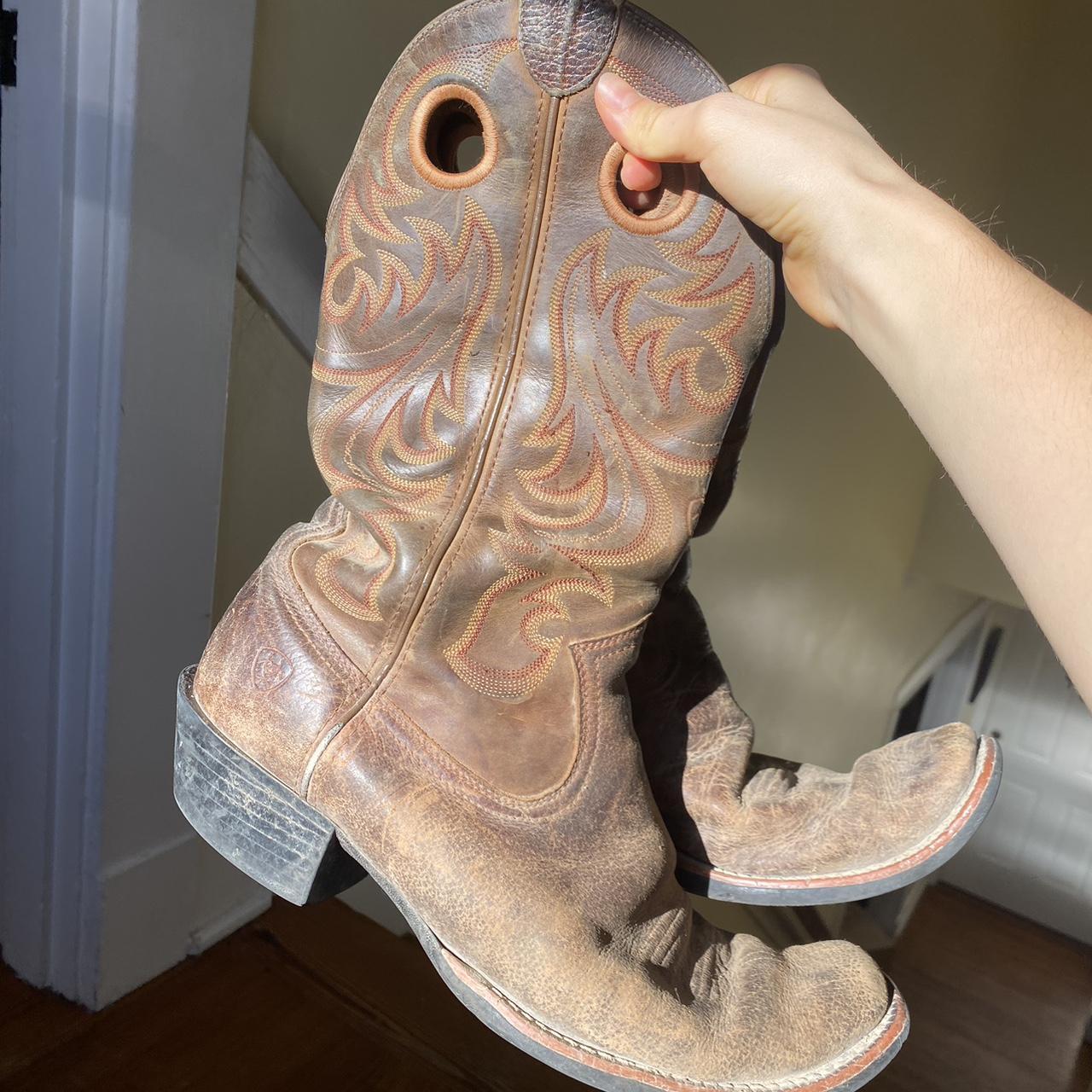 Used mens cowboy on sale boots size 12