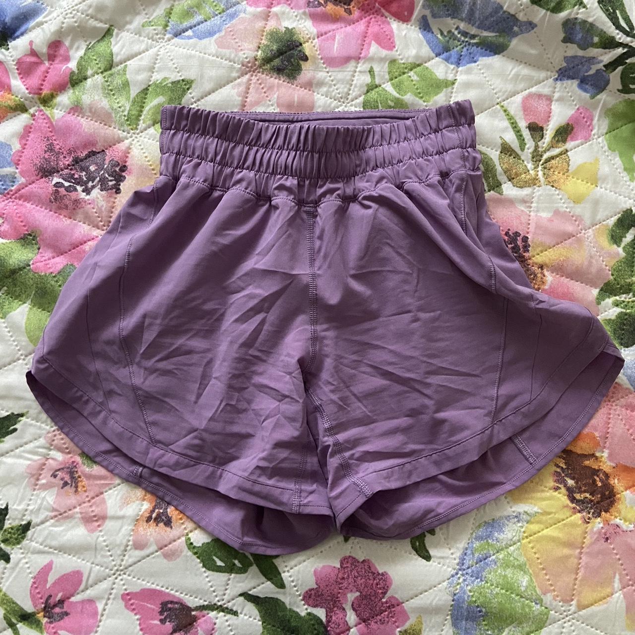 Lululemon Track That Mid-rise Lined Shorts 5 - Wisteria Purple