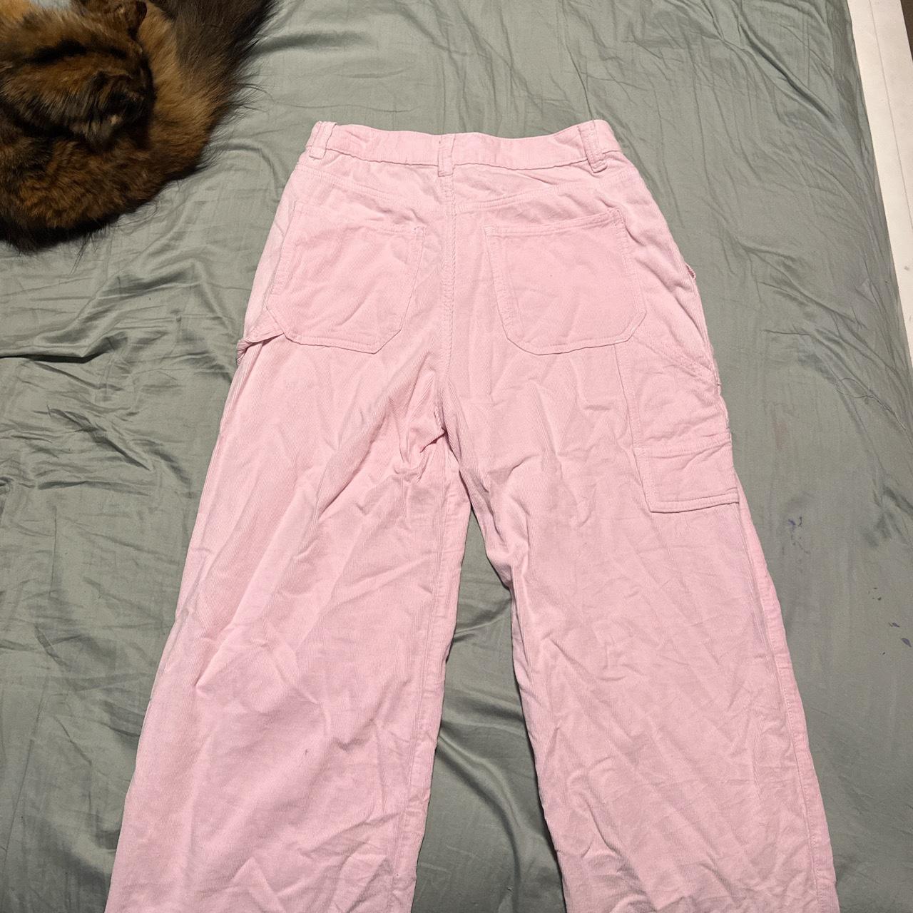 pink corduroy glassons pants circa 2018, well worn... Depop