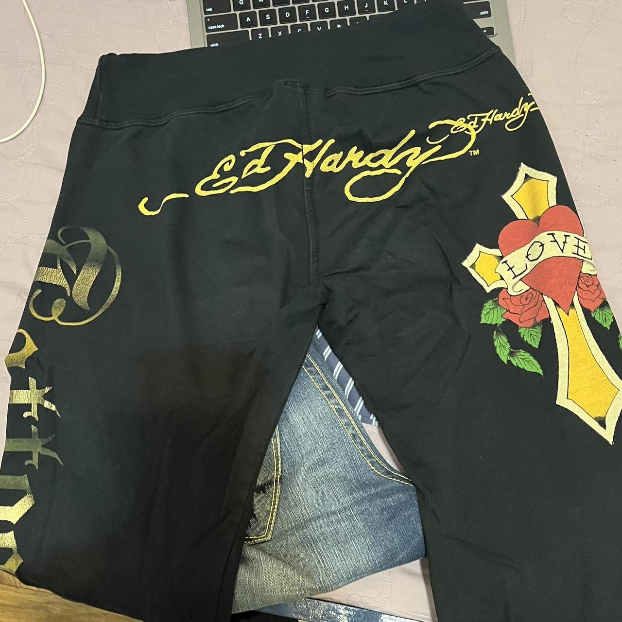 Ed hardy yoga pants hotsell