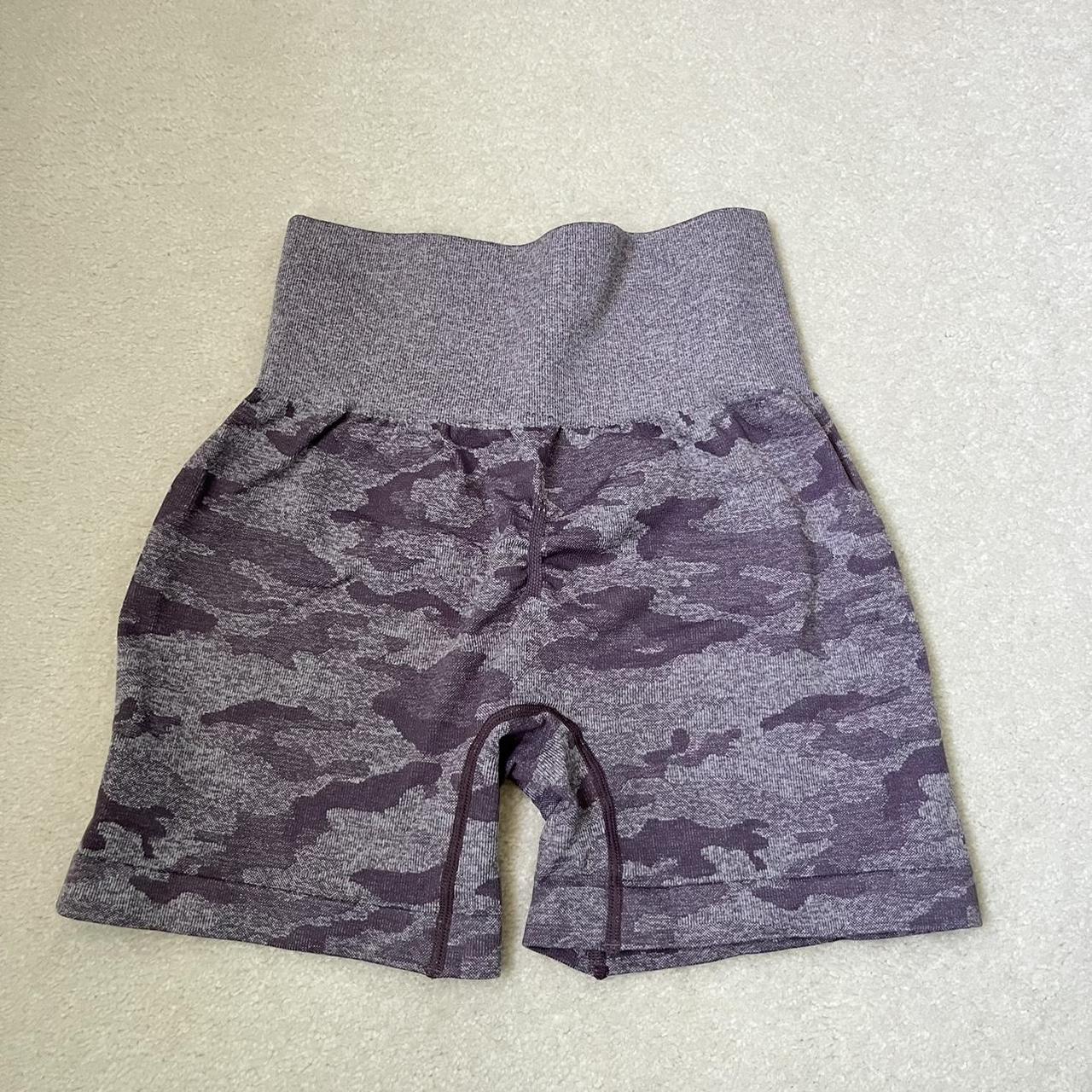 YEOREO Booty Scrunch Workout Shorts These purple... - Depop
