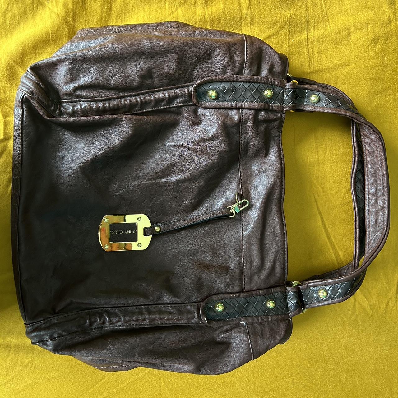 vintage jimmy choo tote bag , has a couple small...