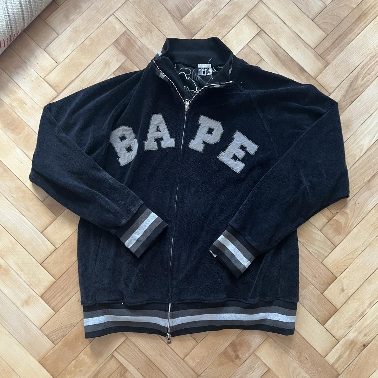 Vintage order bathing ape zip up track jacket