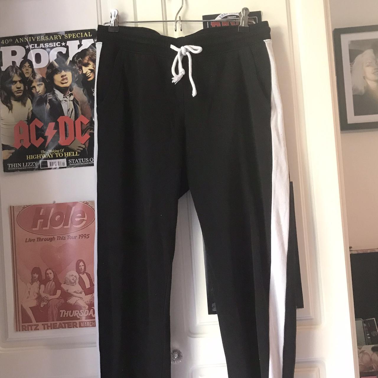 h&m black tracksuits in size s females h&m... Depop